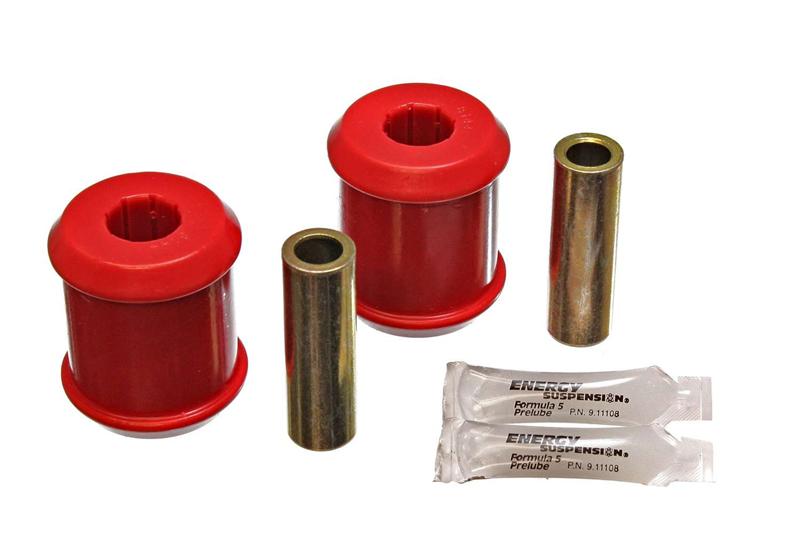 Mitsubishi Lancer Trailing Arm Bushing Set - Rear - Energy Suspension - Performance Polyurethane - Red - `03-`05
